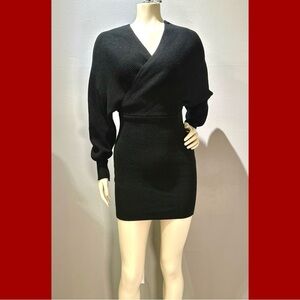 Little Black Sweater Dress